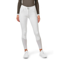 Pantalon d'équitation Equestrian Stockholm Elite femme Blanc perfection Pantalon d'équitation Equestrian Stockholm Elite femme Blanc perfection