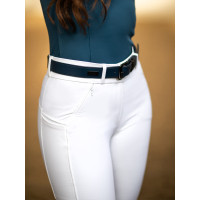Pantalon d'équitation Equestrian Stockholm Elite femme Blanc perfection Pantalon d'équitation Equestrian Stockholm Elite femme Blanc perfection
