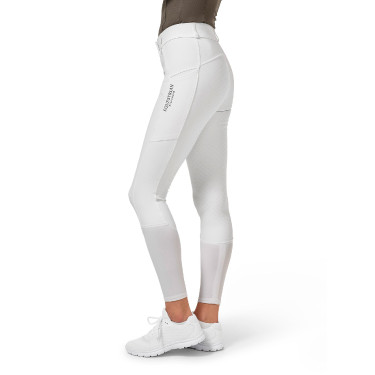 Pantalon d'équitation Equestrian Stockholm Elite femme Blanc perfection