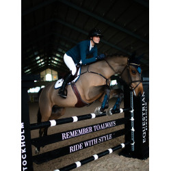 Pantalon d'équitation Equestrian Stockholm Elite femme Blanc perfection