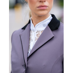 Polo de concours Equestrian Stockholm Cristal Champion femme Violet sombre