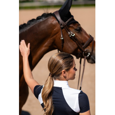 Polo de concours manches courtes Equestrian Stockholm refined femme Polo de concours manches courtes Equestrian Stockholm refined femme