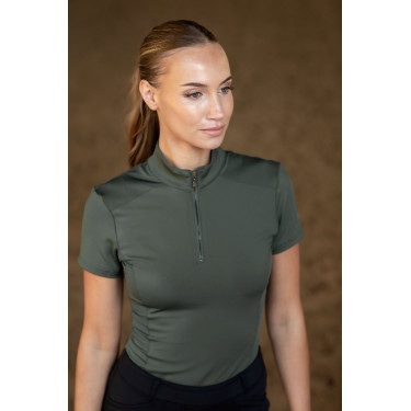 Polo Illusion Equestrian Stockholm manches courtes femme Vert avenue