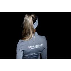 Polo manches longues Equestrian Stockholm Reflective Power femme Noir lumineux Polo manches longues Equestrian Stockholm Reflective Power femme Noir lumineux