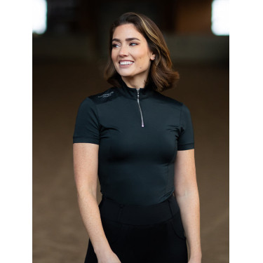 Polo UV Proction Equestrian Stockholm manches courtes femme