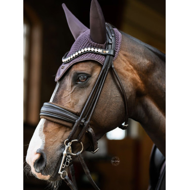 Protection de muserolle Equestrian Stockholm Marron