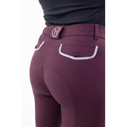 Pantalon Harcour Jaltika fix system grip Aubergine Bordeaux