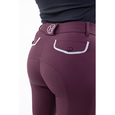 Pantalon Harcour Jaltika fix system grip Aubergine Bordeaux