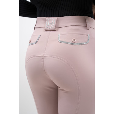 Pantalon Harcour Jaltika fix system grip Pivoine Rose