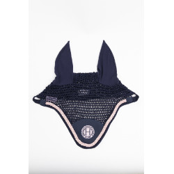 Bonnet Cheval Harcour Suzette Marine / rose Bleu