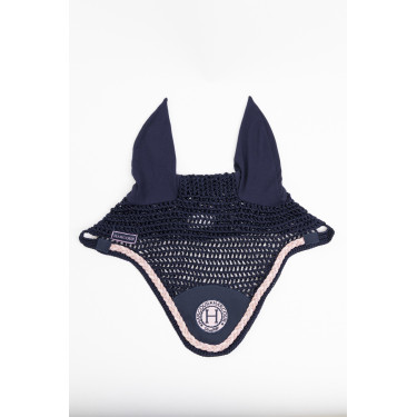 Bonnet Cheval Harcour Suzette Marine / rose Bleu