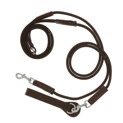 Rênes allemande sangle / corde Norton Pro Havane