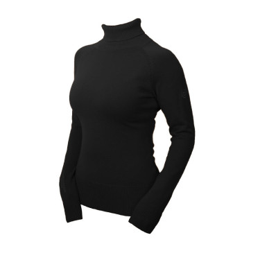 Pull col roulé tricoté Equestrian Stockholm femme Noir édition Pull col roulé tricoté Equestrian Stockholm femme Noir édition