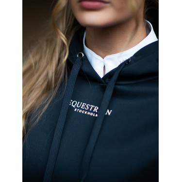 Sweat à capuche Equestrian Stockholm Ease femme Marine Bleu marine Sweat à capuche Equestrian Stockholm Ease femme Marine Bleu marine