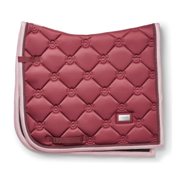 Tapis de dressage Equestrian Stockholm Rose amber Blanc
