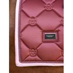Tapis de dressage Equestrian Stockholm Rose amber Blanc