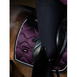 Tapis de dressage Equestrian Stockholm Noir raven Violet