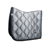 Tapis de dressage Equestrian Stockholm Tout noir scintillant