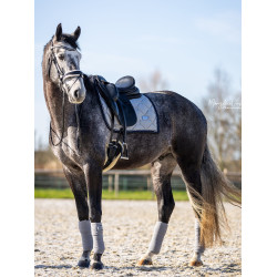 Tapis de dressage Equestrian Stockholm Gris cristal