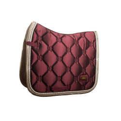 Tapis de dressage Equestrian Stockholm Cristal merlot or Bordeaux