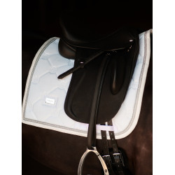 Tapis de dressage Equestrian Stockholm Blanc scintillant