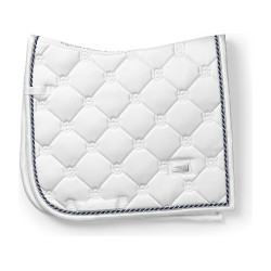 Tapis de dressage Equestrian Stockholm Blanc perfection