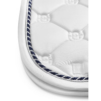 Tapis de dressage Equestrian Stockholm Blanc perfection