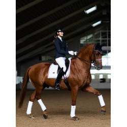 Tapis de dressage Equestrian Stockholm Blanc perfection