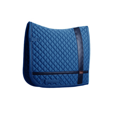 Tapis de dressage Equestrian Stockholm avec bandes Bleu monaco Tapis de dressage Equestrian Stockholm avec bandes Bleu monaco