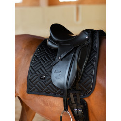 Tapis de dressage Equestrian Stockholm modern Noir Tapis de dressage Equestrian Stockholm modern Noir