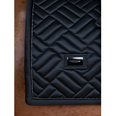 Tapis de dressage Equestrian Stockholm modern Noir Tapis de dressage Equestrian Stockholm modern Noir