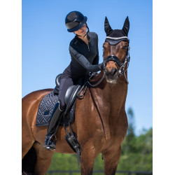 Tapis de dressage Equestrian Stockholm modern Noir Tapis de dressage Equestrian Stockholm modern Noir