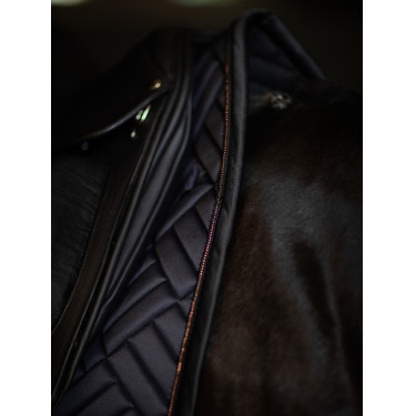 Tapis de dressage Equestrian Stockholm modern Océan sombre Bleu marine Tapis de dressage Equestrian Stockholm modern Océan sombre Bleu marine