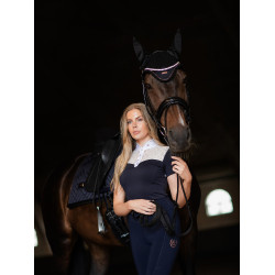 Tapis de dressage Equestrian Stockholm modern Océan sombre Bleu marine Tapis de dressage Equestrian Stockholm modern Océan sombre Bleu marine