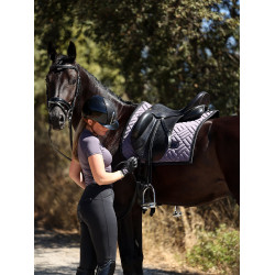 Tapis de dressage Equestrian Stockholm modern Violet sombre Tapis de dressage Equestrian Stockholm modern Violet sombre