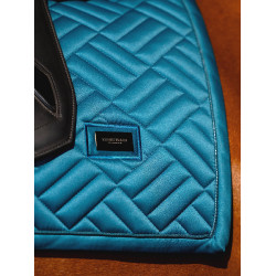 Tapis de dressage Equestrian Stockholm modern Teal blue Bleu