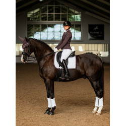 Tapis de dressage Equestrian Stockholm modern Blanc moonless night