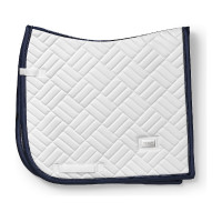 Tapis de dressage Equestrian Stockholm modern Blanc marine