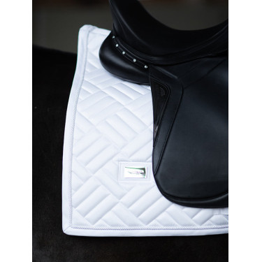 Tapis de dressage Equestrian Stockholm modern Blanc perfection Tapis de dressage Equestrian Stockholm modern Blanc perfection
