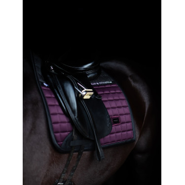 Tapis de dressage Equestrian Stockholm performance Noir raven Violet