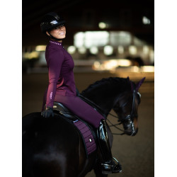 Tapis de dressage Equestrian Stockholm performance Noir raven Violet