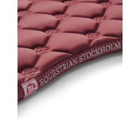 Tapis de selle Equestrian Stockholm jumping Rose amber Blanc