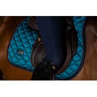 Tapis de selle Equestrian Stockholm jumping Bleu aurore