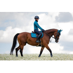 Tapis de selle Equestrian Stockholm jumping Bleu aurore