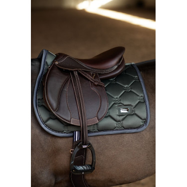 Tapis de selle Equestrian Stockholm jumping Vert avenue