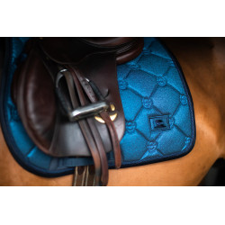 Tapis de selle Equestrian Stockholm jumping Prairie bleu Tapis de selle Equestrian Stockholm jumping Prairie bleu
