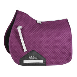 Tapis de selle suède Performance Shires Prune