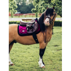 Tapis de selle Equestrian Stockholm jumping Fuchsia délavé Rose