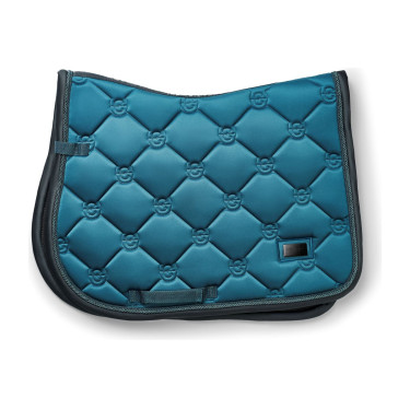 Tapis de selle Equestrian Stockholm jumping Teal blue Bleu