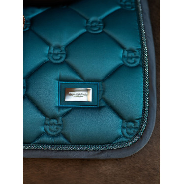 Tapis de selle Equestrian Stockholm jumping Teal blue Bleu